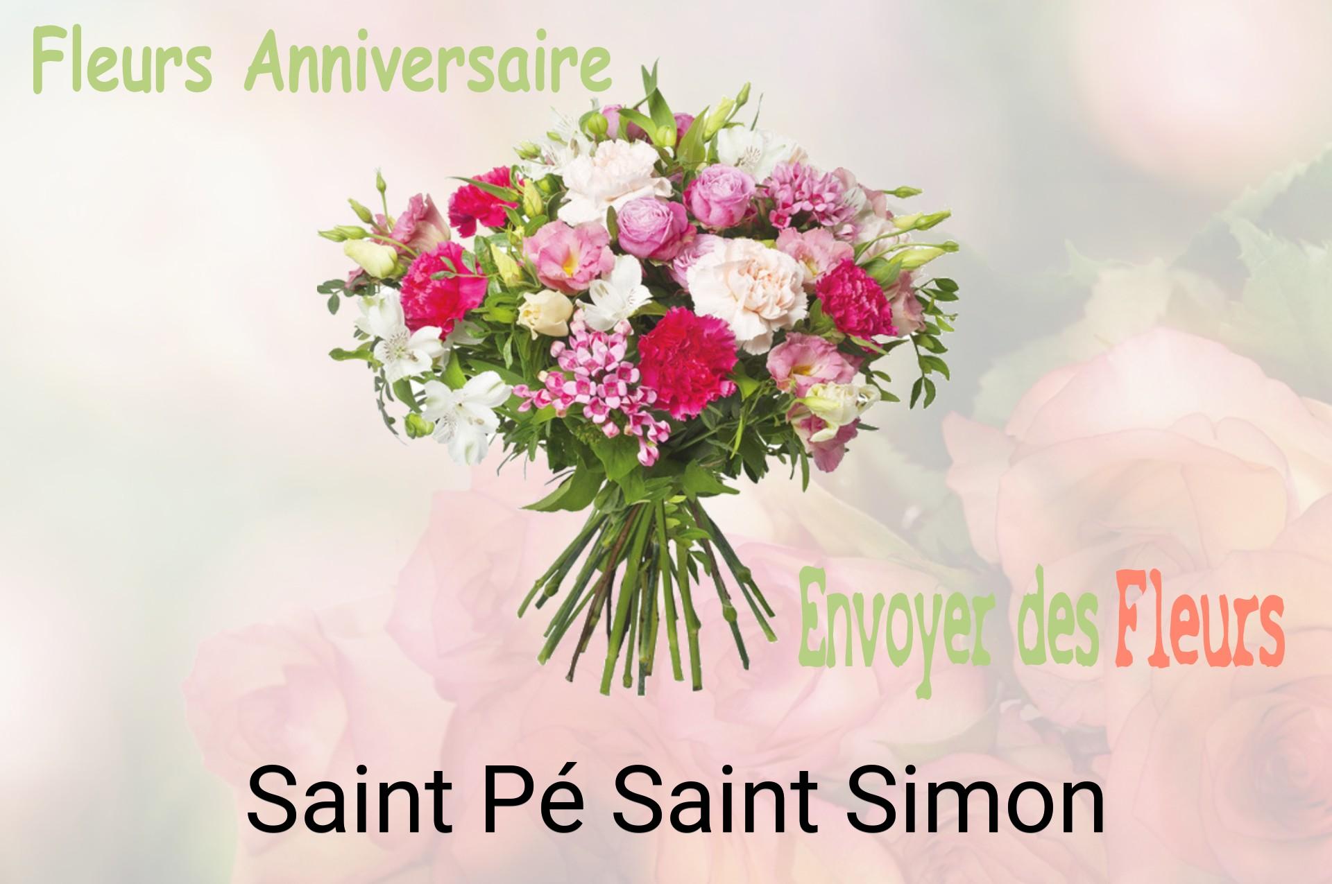 Bouquet de fleurs d’anniversaire livré à Saint-Pé-Saint-Simon
